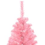 Árbol de Navidad fantasía 230 ramas rosa Ø65x120 cm