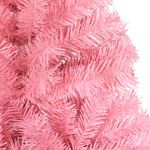 Árbol de Navidad fantasía 230 ramas rosa Ø65x120 cm