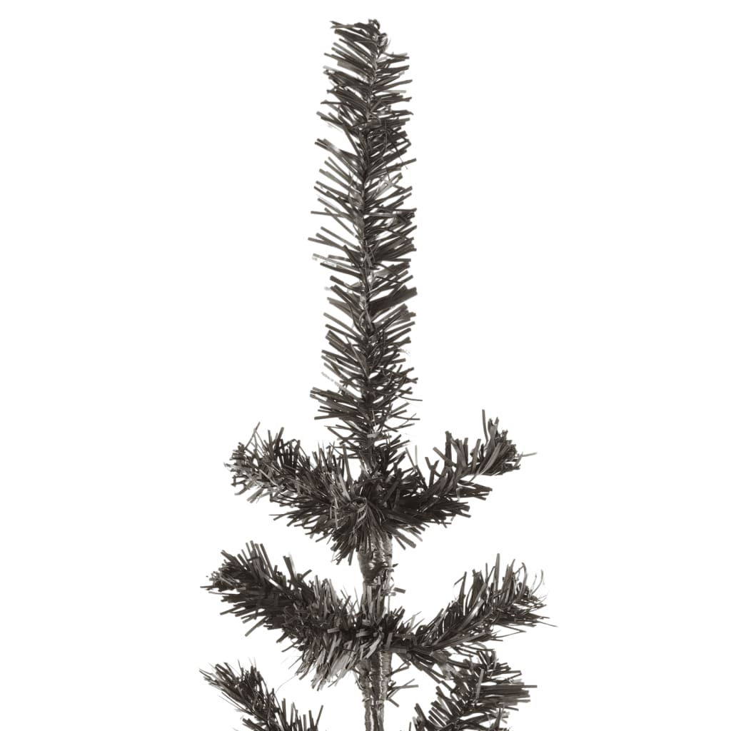 Árbol de Navidad 435 ramas flexibles negro Ø55x210 cm