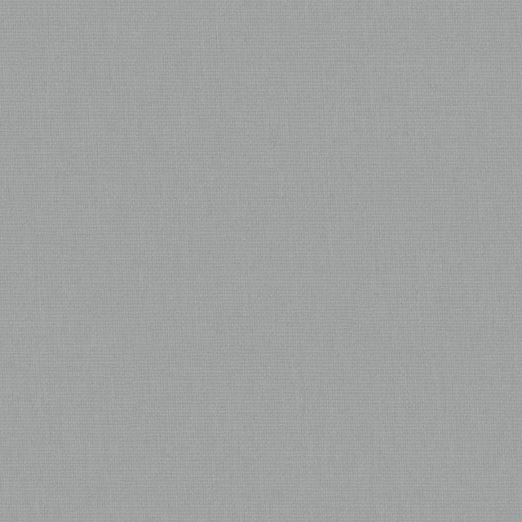 Cuna de bebé con colchón altura regulable con canasta gris claro 70-82x93x56 cm