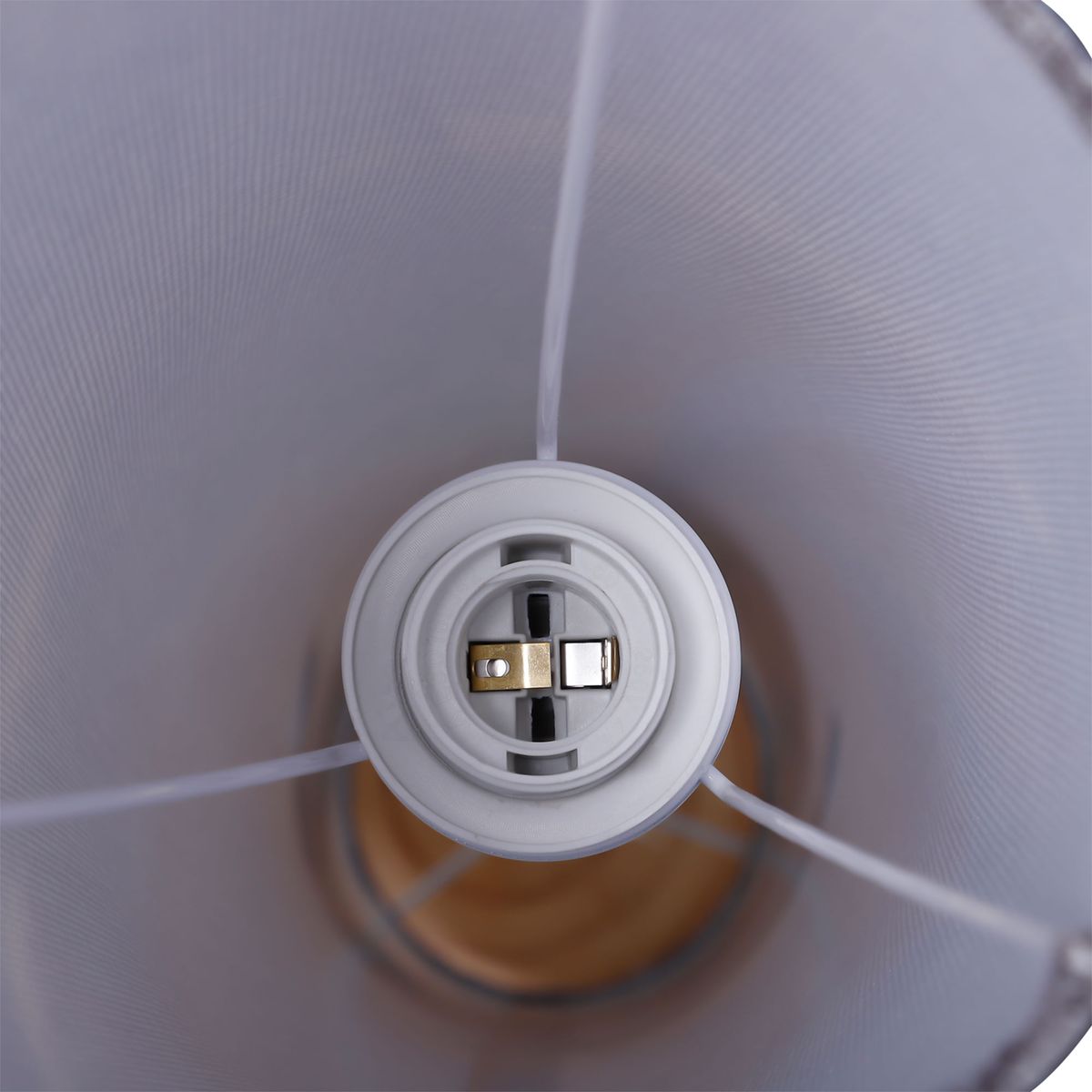 Lámpara de pie Australia Homcom 40W 2 puntos de luz gris Ø15x120 cm