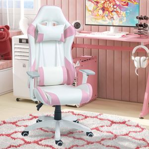 Silla gaming Powick Homcom altura ajustable 120-128x67x60 cm