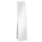 Espejo multiposición Festa Homcom cuerpo entero blanco 157x37 cm