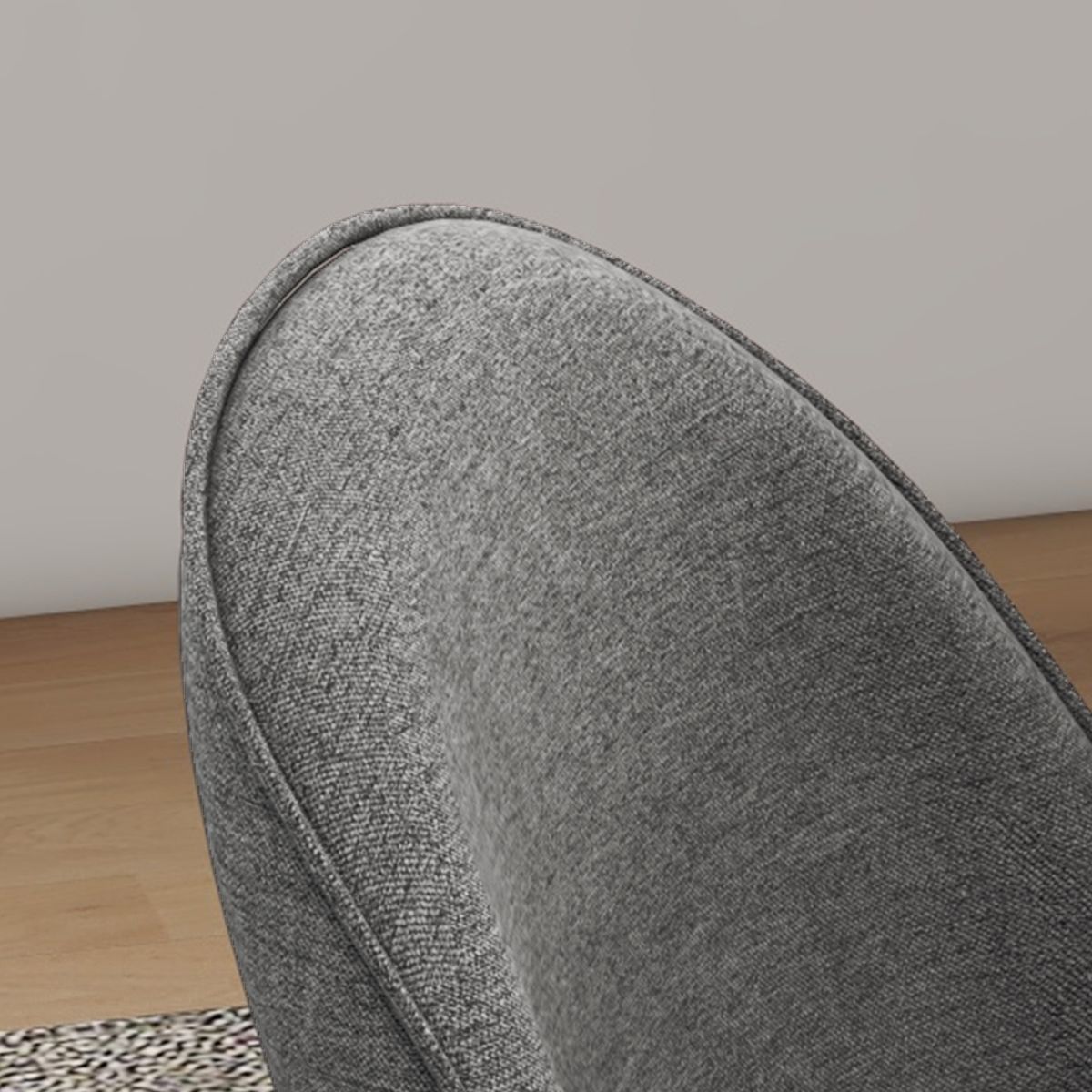 Pack de 2 sillas de comedor Nissa Homcom gris 83x50x52 cm