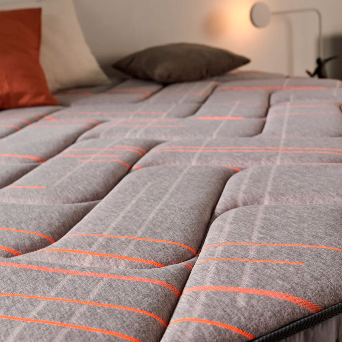 Colchón viscoelástico Grafeno Palace núcleo Bio Confort Plus gris 29 cm