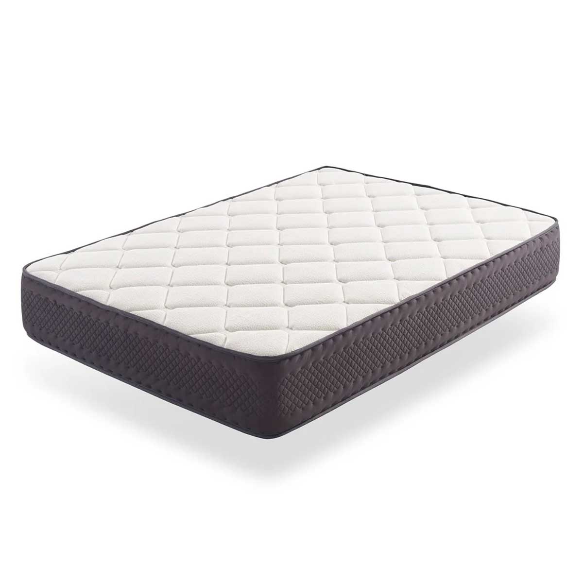 Colchón viscoelástico Victoria Grand Deluxe descanso premium blanco/gris 30 cm