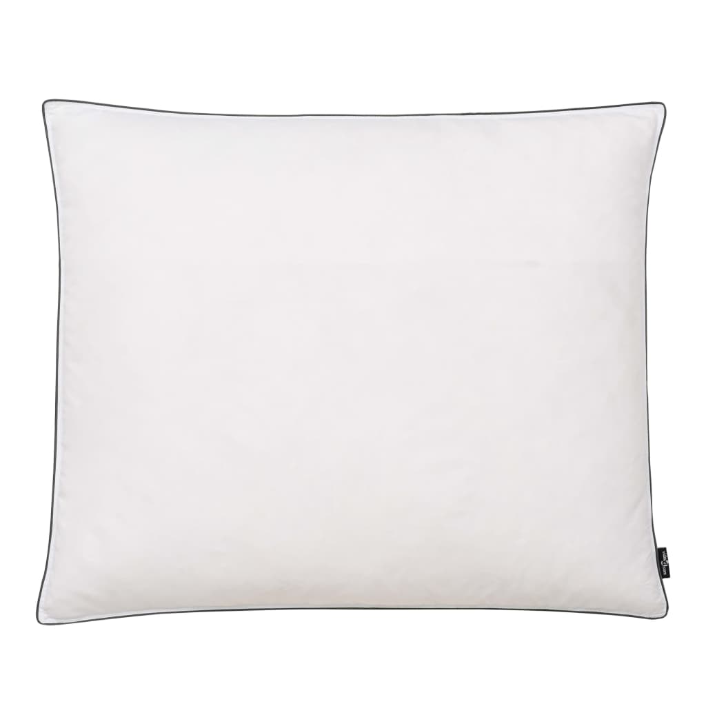 Pack de 2 almohadas de plumón consistencia fuerte blanco 70x60 cm