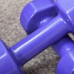 Set de 8 mancuernas PowerFit Homcom 1-4kg multicolor