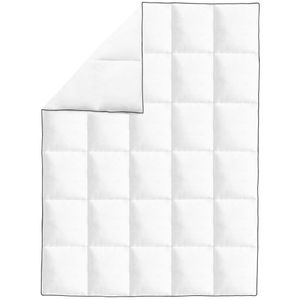 Pack de 2 edredones de plumón blanco