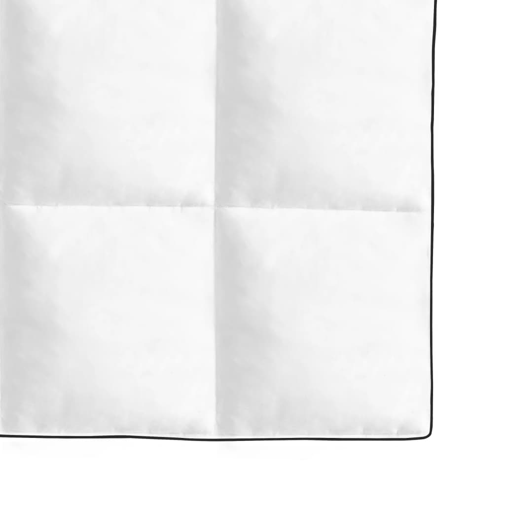 Pack de 2 edredones de plumón blanco 135x200 cm
