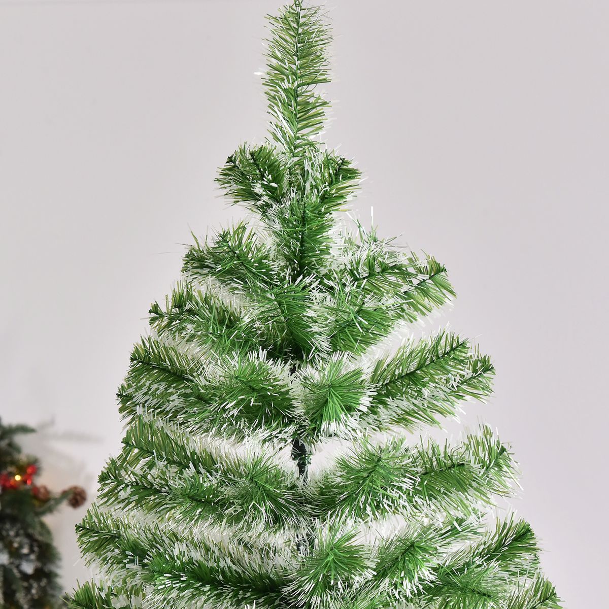 Árbol de Navidad Homcom 968 ramas verde 210 cm