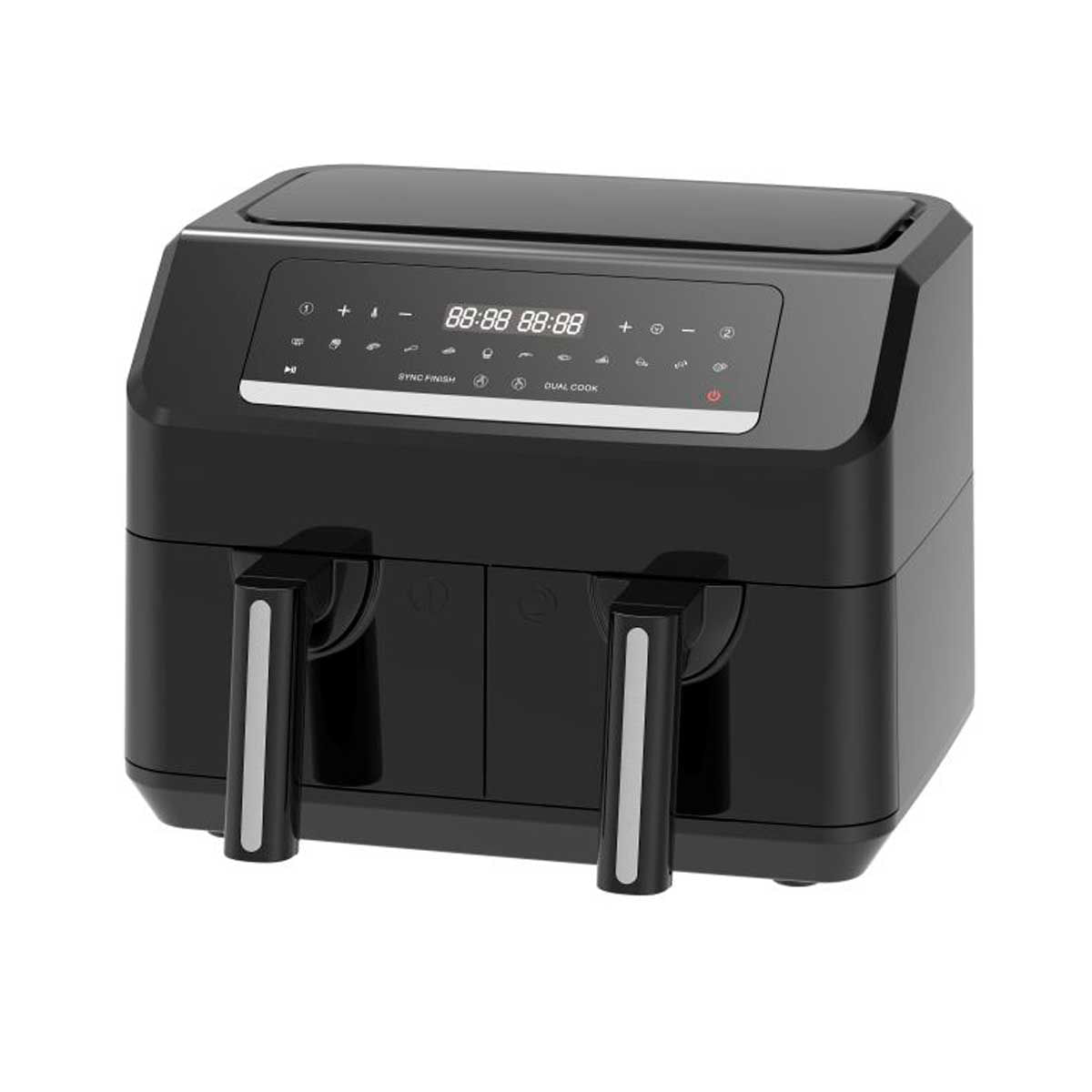Freidora de aire Emerio AF-130376.1 2400W 7,2L tecnología Dual Cook negro