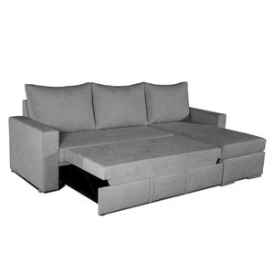 Sofá cama con chaiselongue Saint-Tropez 95x252x153 cm