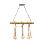 Lampara-de-techo-Soga-Lumit-40W-6-bombillas-marron-100x80-cm-fondo-blanco