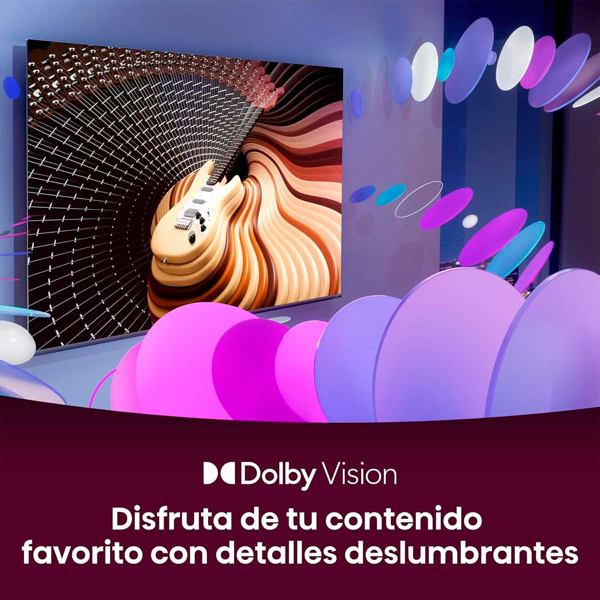 Televisor Smart TV Hisense 85A6K 4K UHD DLED  85’’ VIDAA U6 F negro