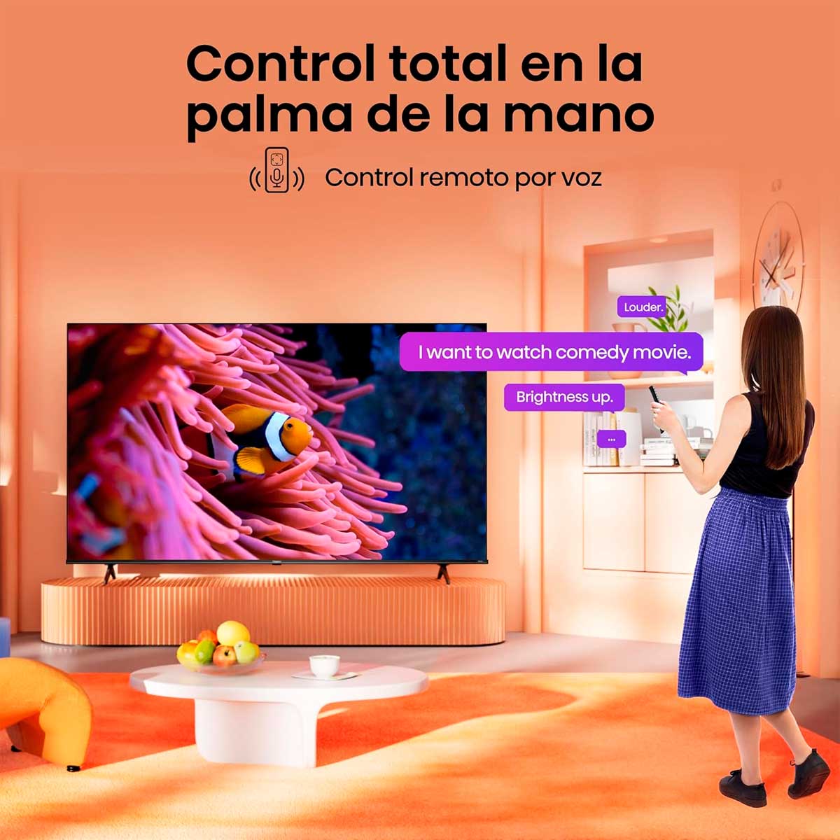 Televisor Smart TV Hisense 85A6K 4K UHD DLED  85’’ VIDAA U6 F negro