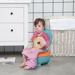 Orinal infantil Zonekiz con tapa antideslizante diseño Alien azul 22,2x35,7x35,6 cm