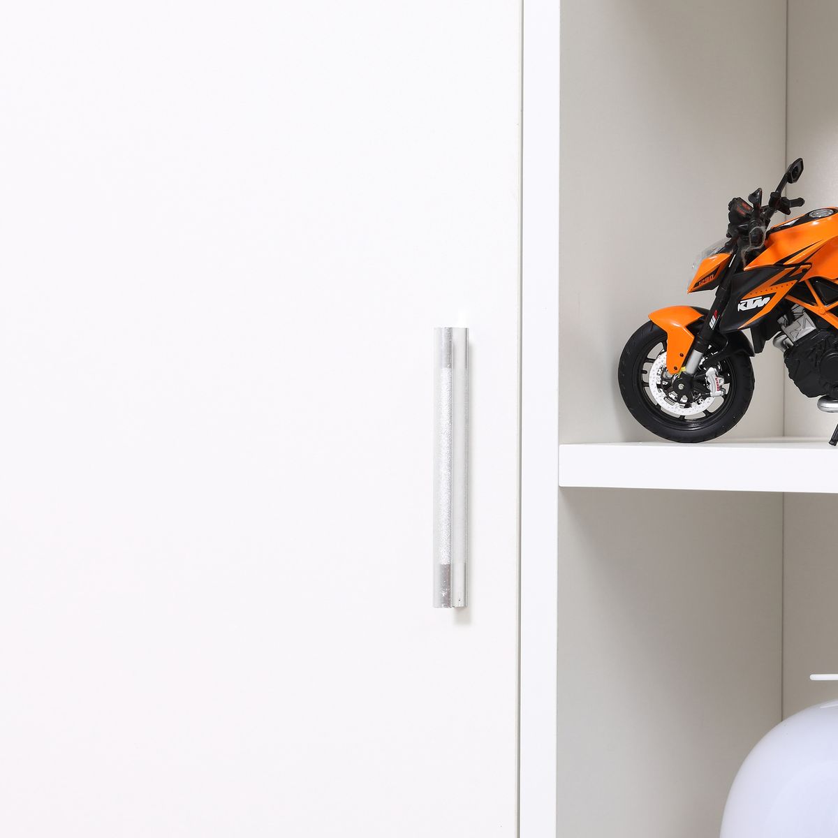 Armario Dinn Kleankin 8 compartimentos + 1 puerta blanco 100x71x22 cm detalle