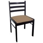 Pack de 2 sillas de comedor Ocotal negro 81x44x45 cm