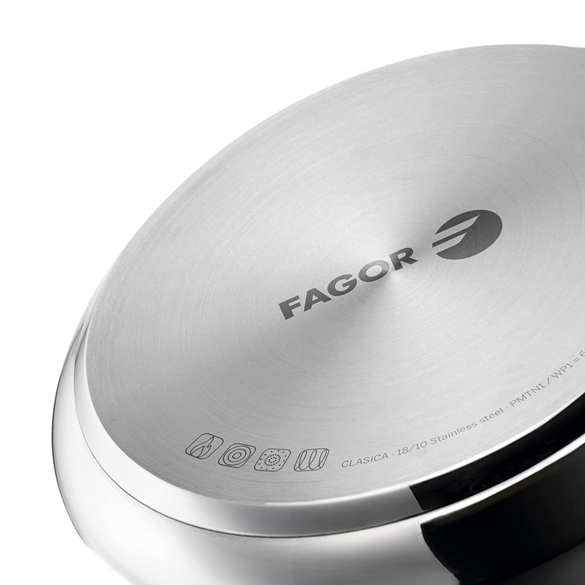 Olla-a-presion-Fagor-Clasica-10L-acero-inoxidable-Ø24-cm-suela
