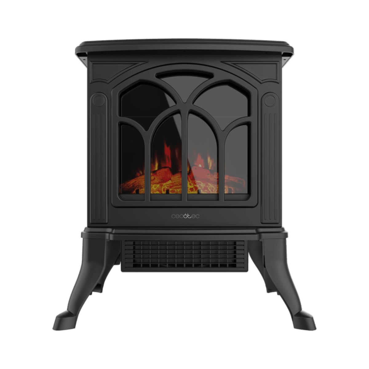 Chimenea-electrica-de-pie-Cecotec-ReadyWarm-1500-Flames-1500W-2-niveles-negro