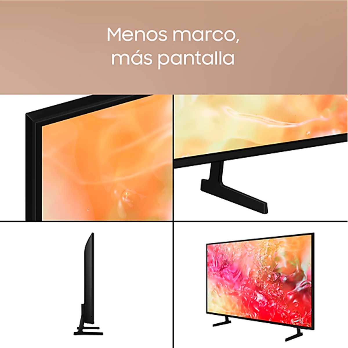 Televisor Smart TV Samsung TU43DU7105 4K UHD LED 43’’ Tizen G negro