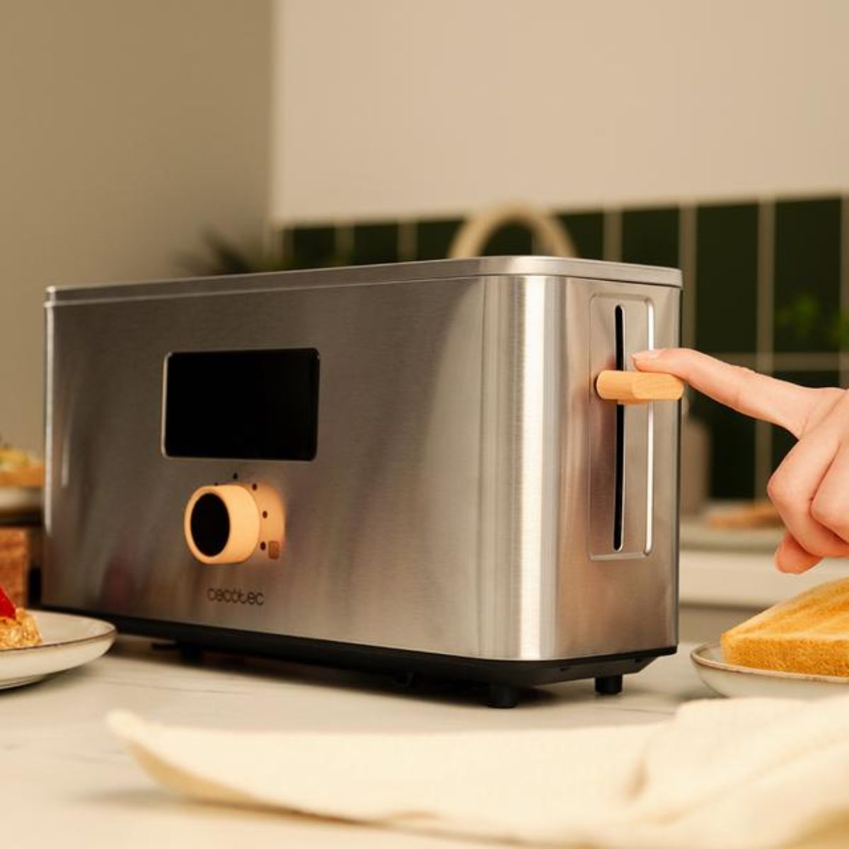 Tostador-Cecotec-Touch-Toast-Extra-1000W-1-ranura-larga-acero-inox-parada