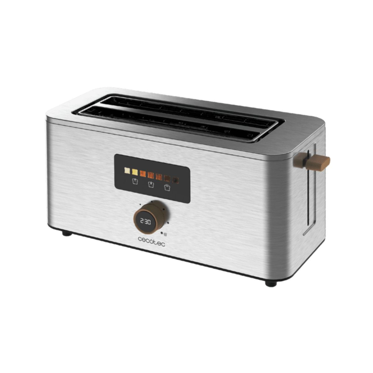 Tostador-Cecotec-Touch-Toast-Extra-Double-1500W-2-ranuras-largas-acero-inox