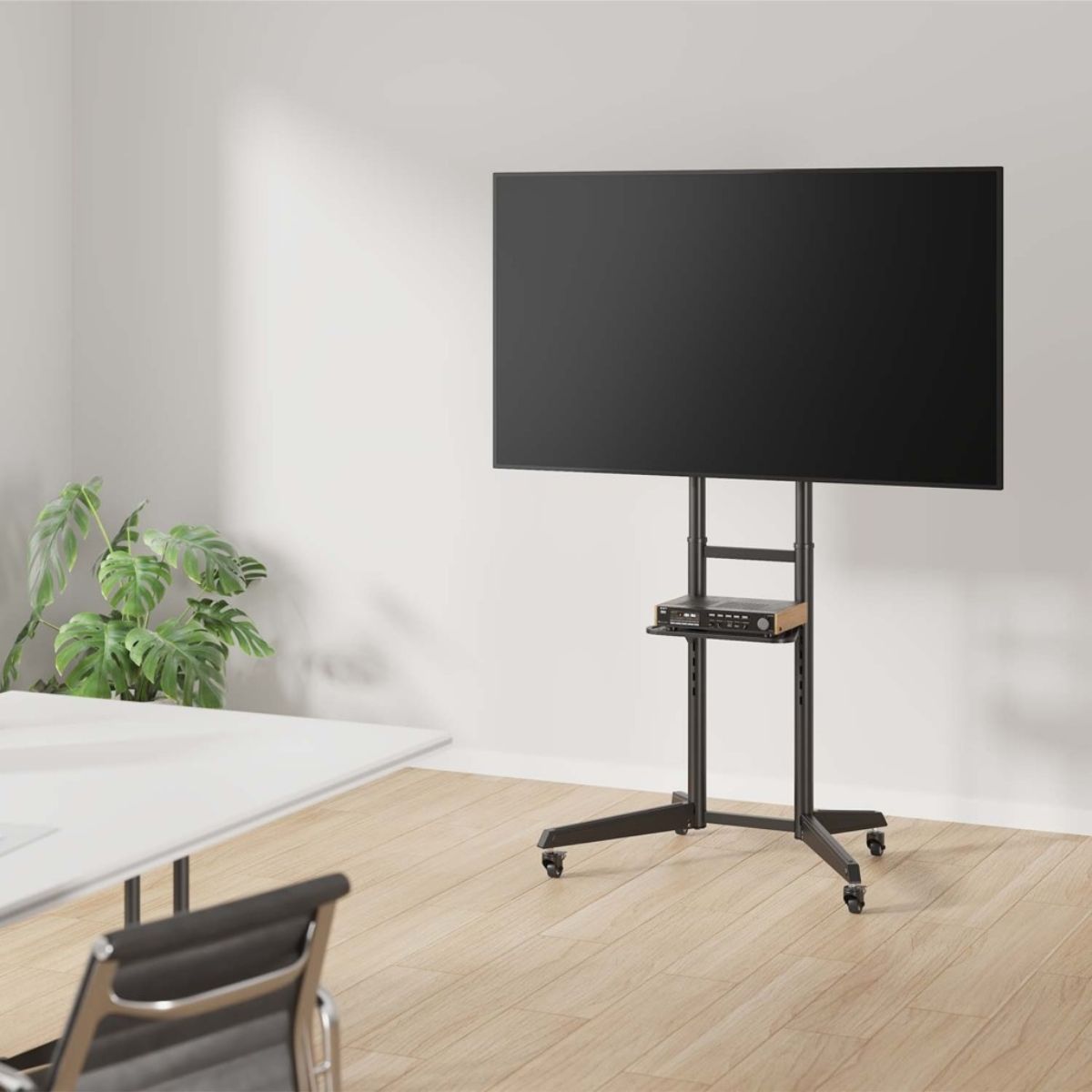Soporte-de-TV-de-suelo-Asiens-FT70TE-211-37’’-70’’-con-ruedas---bandeja-negro-1665-cm-animada