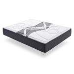 Colchón viscoelástico Luxury Memory Grafeno núcleo HR con visco Grafeno blanco 30 cm