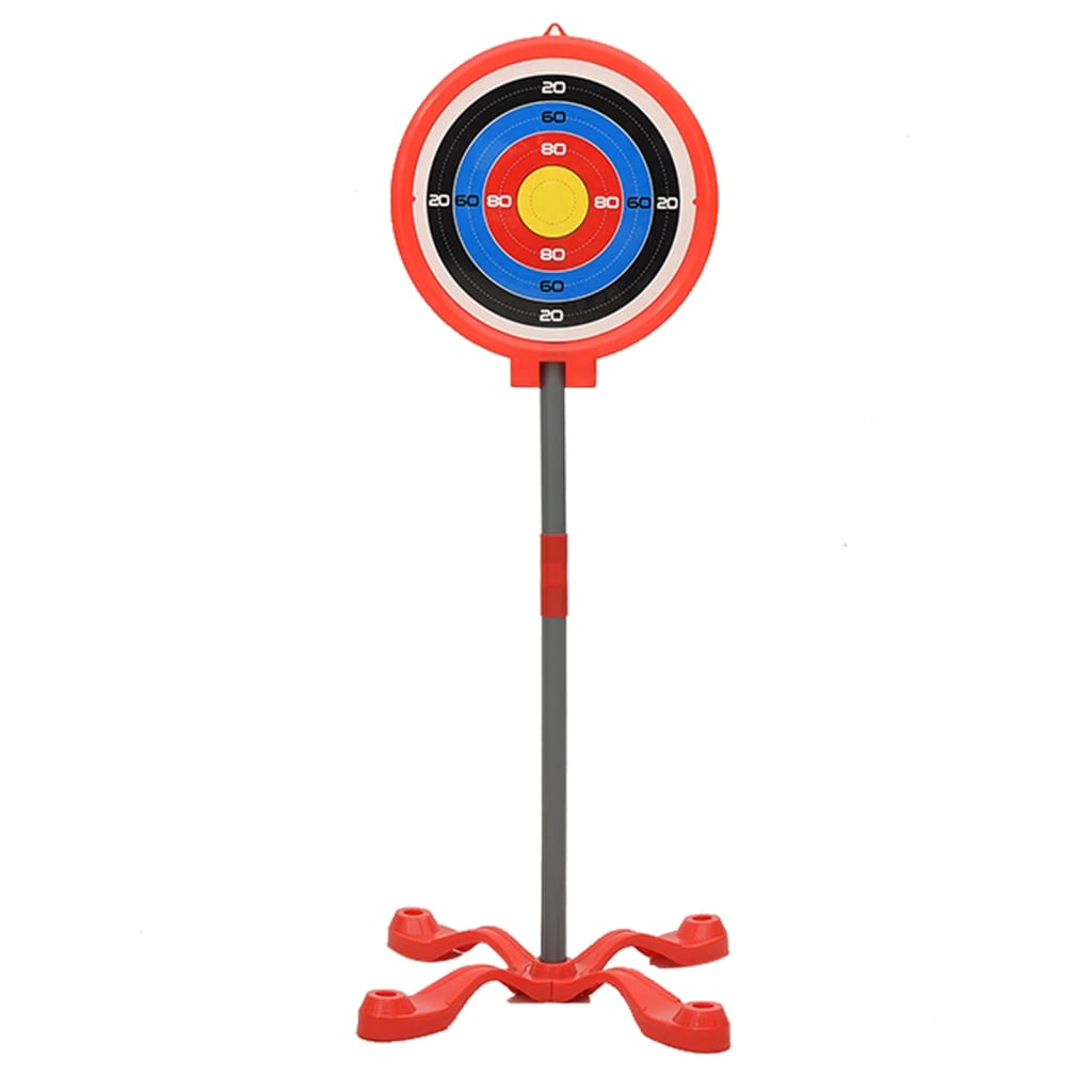 Juego de tiro infantil 3 flechas + arco + diana +6A multicolor diana de pie