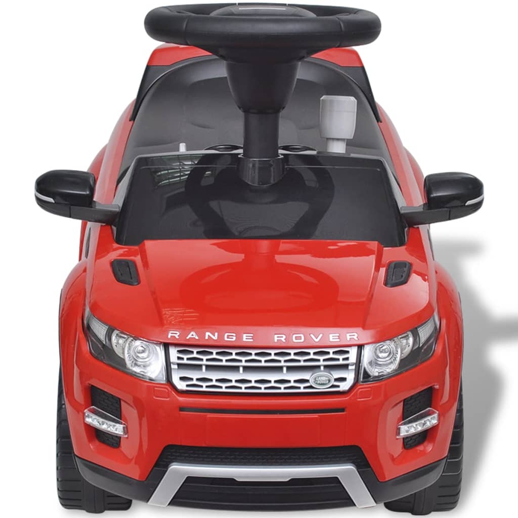 Coche de juguete Land Rover 348 con música rojo 39,5x69,7x36 cm