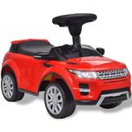Coche de juguete Land Rover 348 con música rojo 39,5x69,7x36 cm