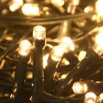 Set de decoración de Navidad 61 piezas 150 LEDs dorado/bronce