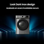 Lavadora Infiniton WM-N94ADK 9kg 1400 rpm motor Inverter Quattro A dark inox 85 cm