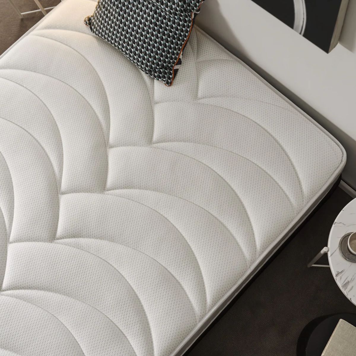 Colchon-muelle-ensacado-Elite-Silver-nucleo-nature-11-zonas-gris-30-cm-detalle