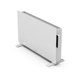 Panel-calefactor-Universal-Blue-Belle-Mare-7020W-2000W-3-modos-Wifi-20-m²-blanco-44x78x23-cm-lateral