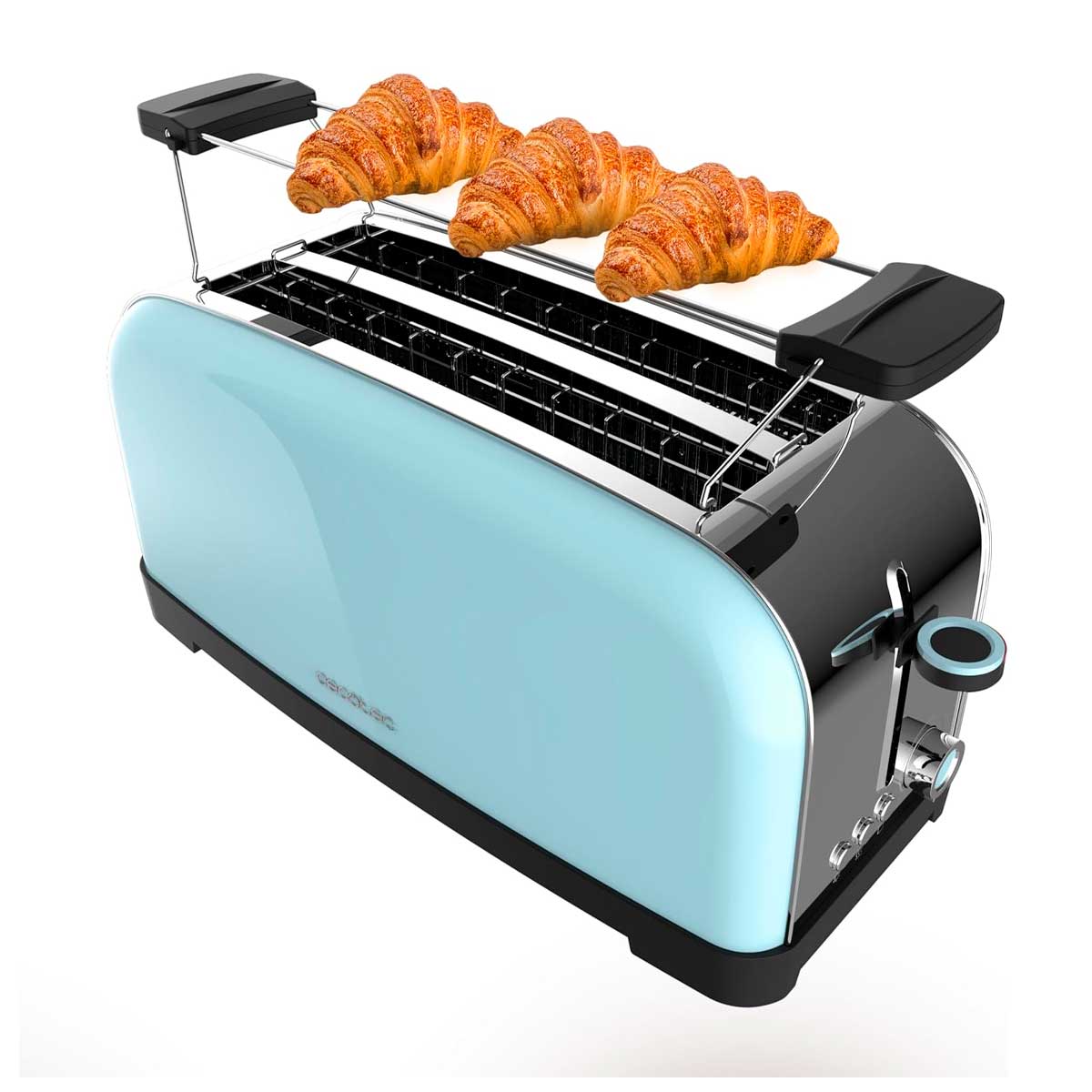 Tostador Cecotec Toastin' time 1500 1500W 2 ranuras azul