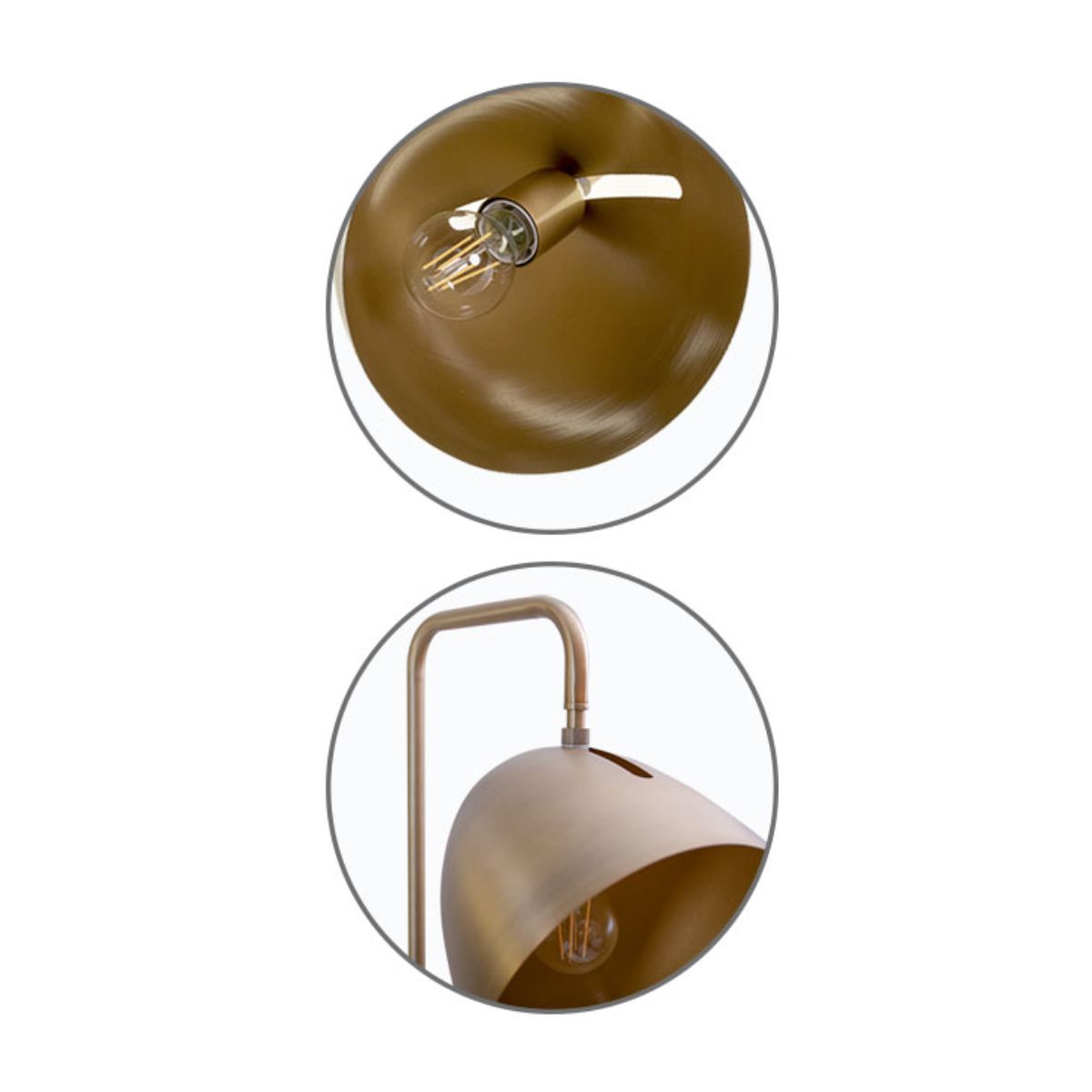 Lampara-de-pie-Inoi-Lumit-28W-bronce-Ø40x150-cm-detalle