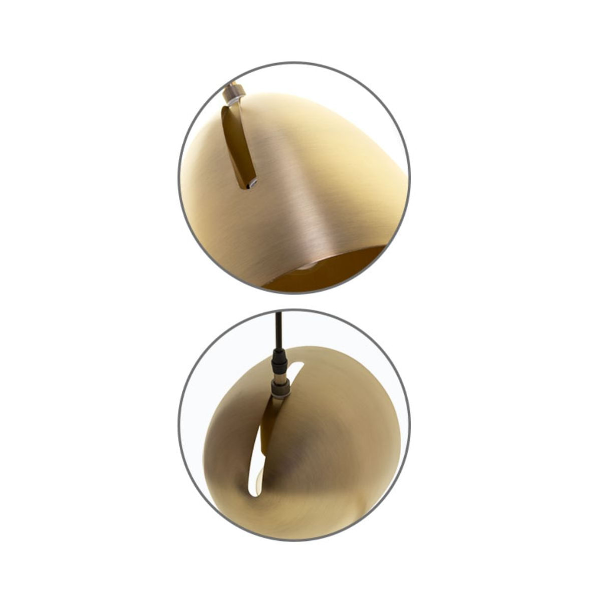 Lampara-de-techo-Inoi-Lumit-28W-altura-regulable-bronce-Ø20-cm-detalle