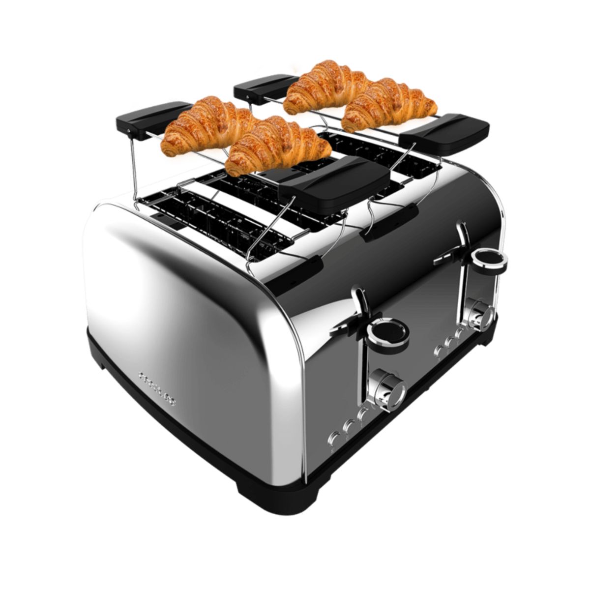 Tostador-Cecotec-Toastin-time-1700-Double-1700W-4-ranuras-cortas---soporte-inox-panecillos