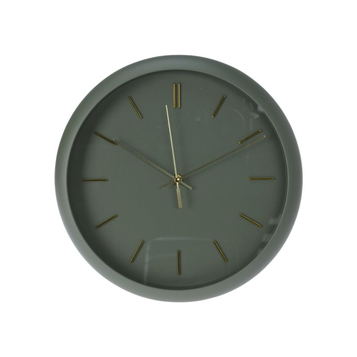 Reloj-de-pared-Sintra-diseño-redondo-verde-Ø30-cm