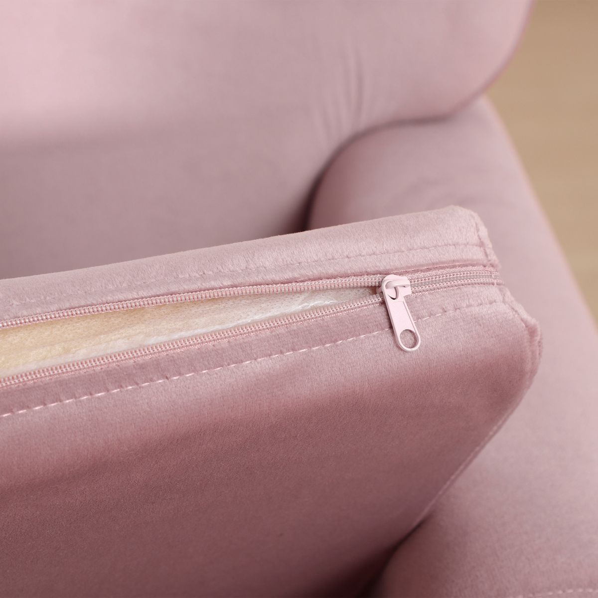 Sillón infantil Mandy Homcom diseño mini +3A rosa 58x50x42 cm