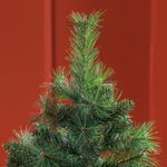 Árbol de Navidad Homcom 354 ramas verde Ø60x150 cm detalle