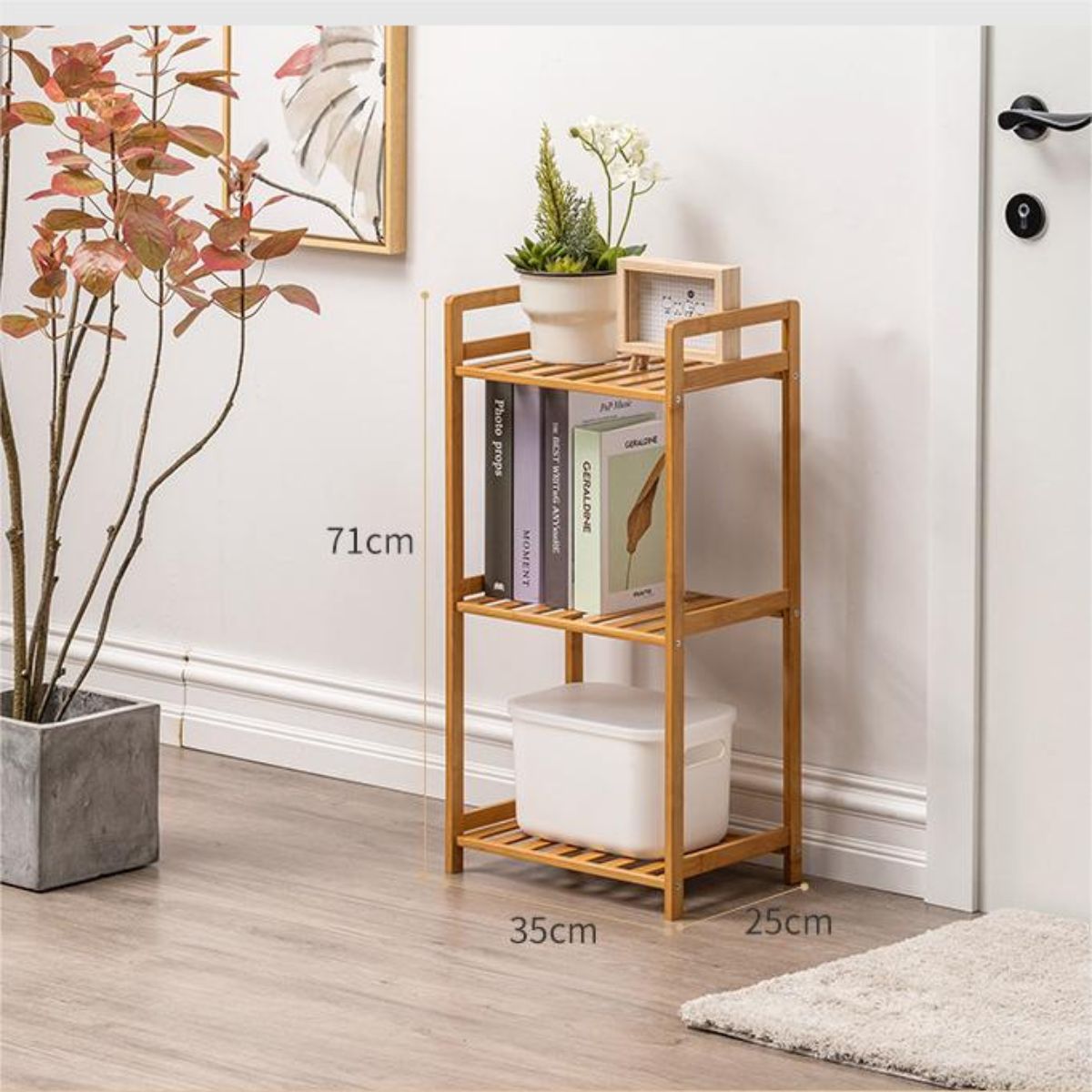 Estanteria-3-niveles-listones-bambu-natural-71x35x25-cm-medidas