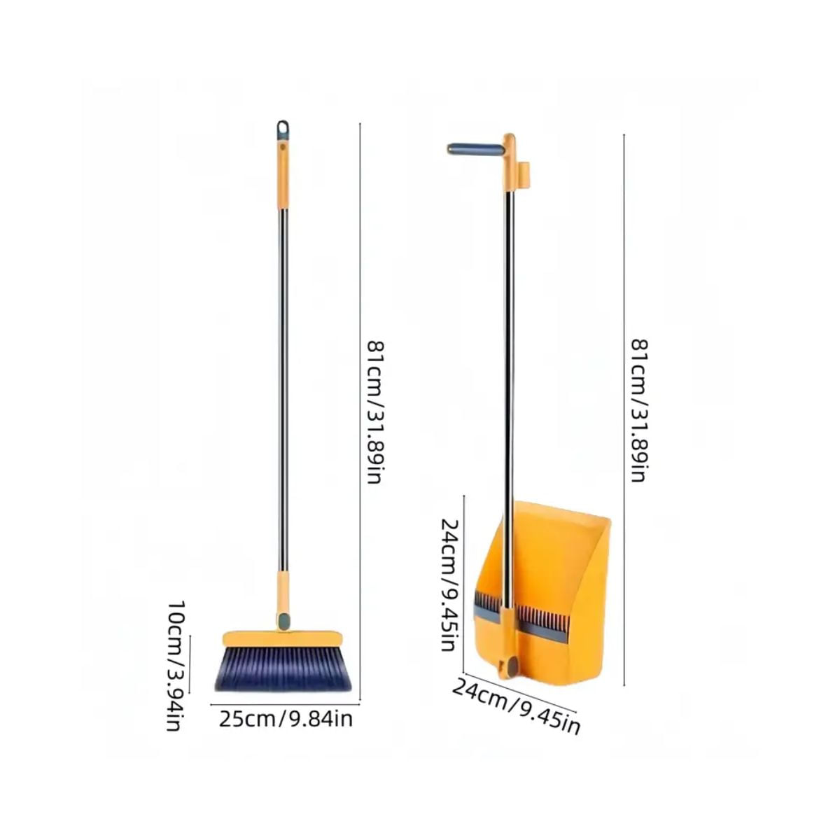 Escoba-y-recogedor-plegable-mango-rotativo-azul-naranja-medidas