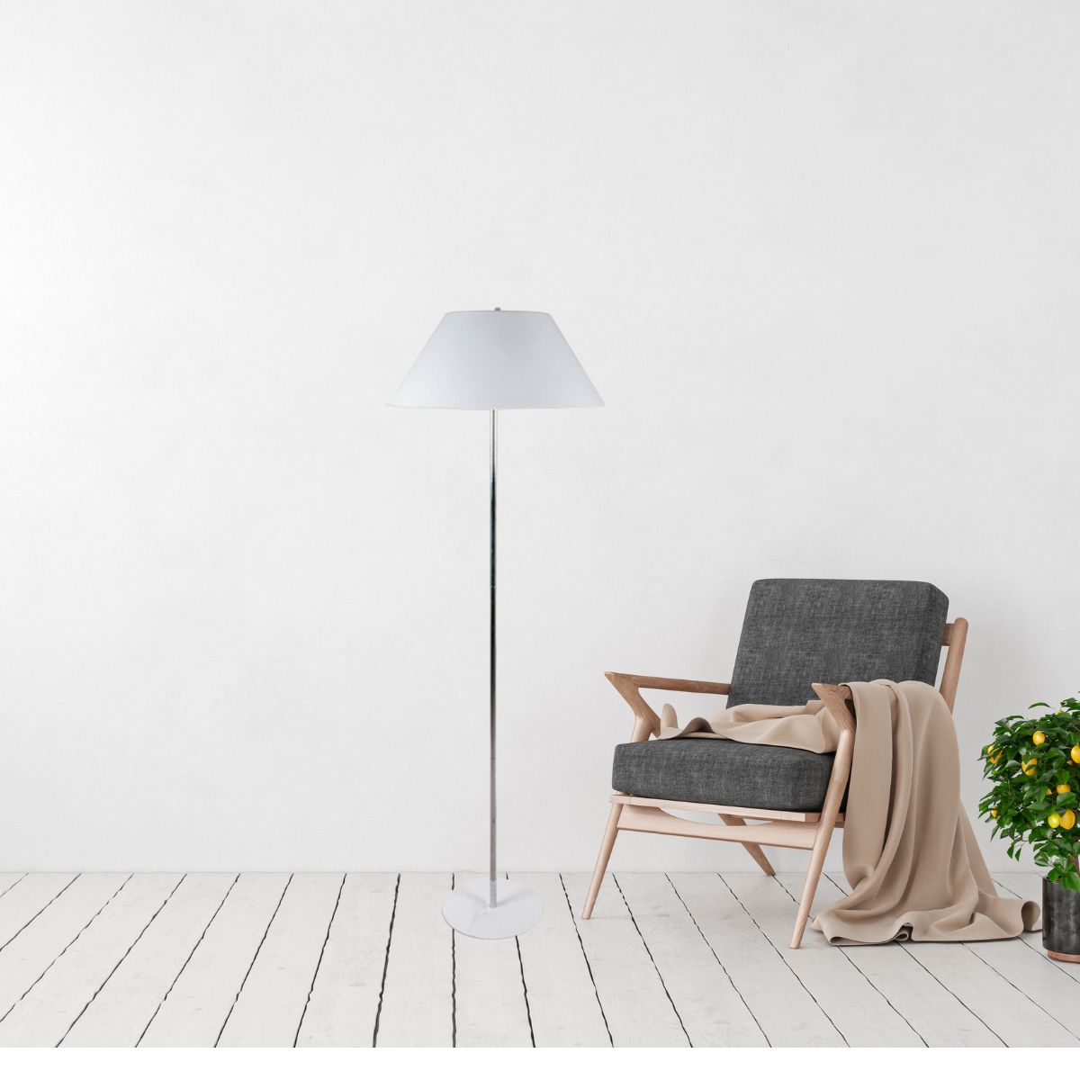 Lampara-de-pie-Natalia-Lumit-40W-blanco-cromo-Ø50x157-cm-animada