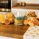 Exprimidor eléctrico Cecotec ZitrusEasy 40W filtro BPA azul/blanco animada exprimidor