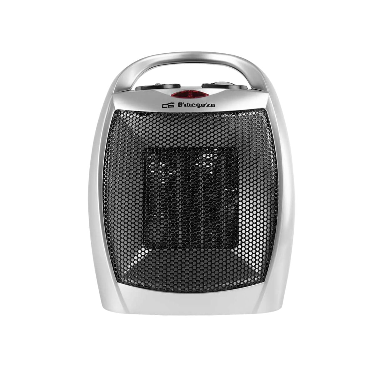 Calefactor cerámico de suelo Orbegozo CR5016 1500W gris frontal