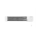 Estufa de cuarzo Orbegozo BB5002 1200W 2 barras blanco fondo blanco